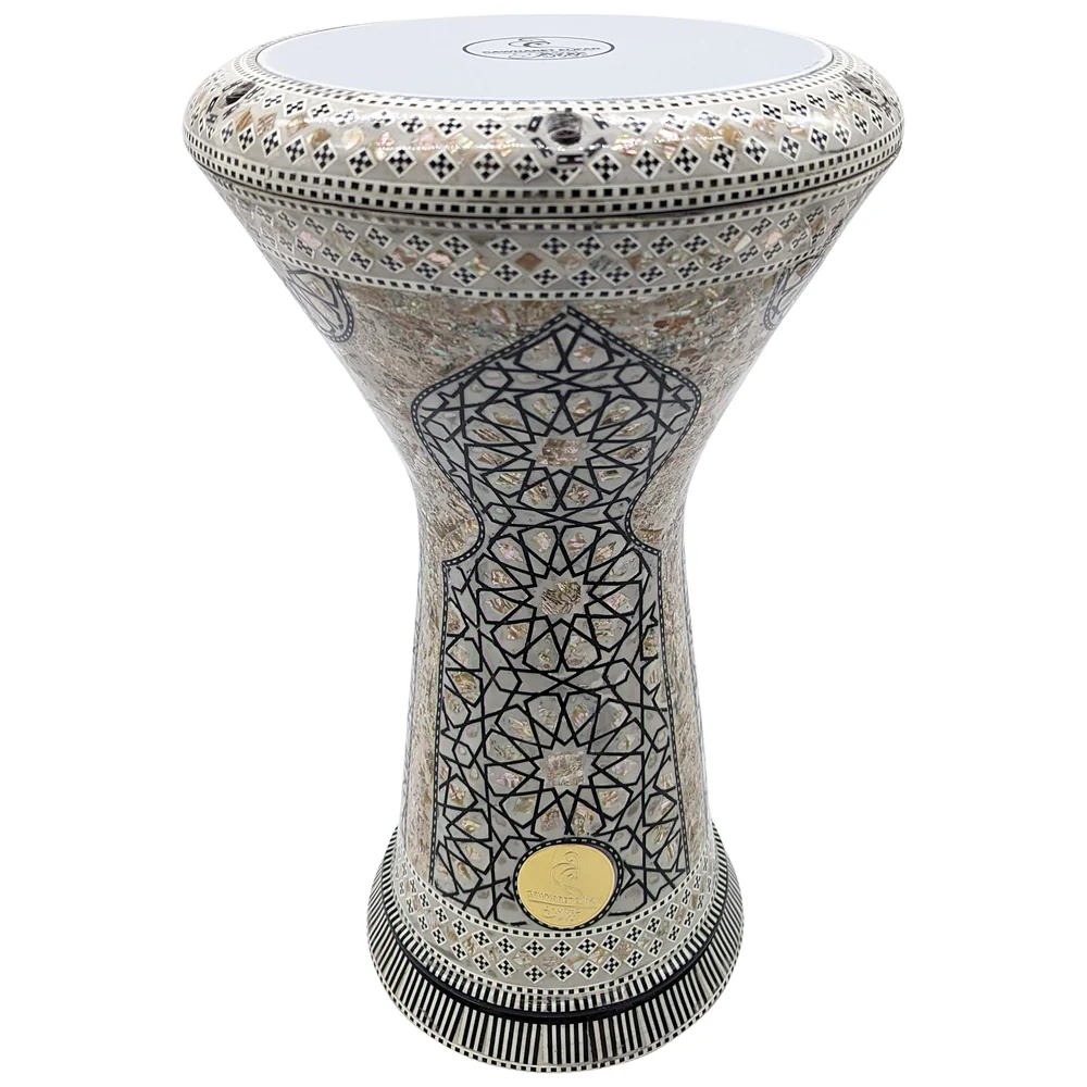 The Light Brown Egyptian Elizabeth   New Generation Darbuka Doumbek Drum.