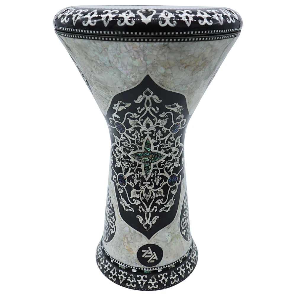 Heavy White Egyptian Georgia New Generation Zaza Percussion Darbuka Doumbek Drum.