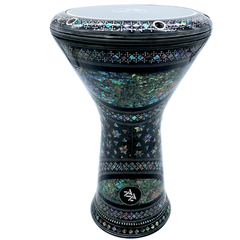 Heavy Black Egyptian Evelyn New Generation  Zaza Percussion Darbuka Doumbek Drum.