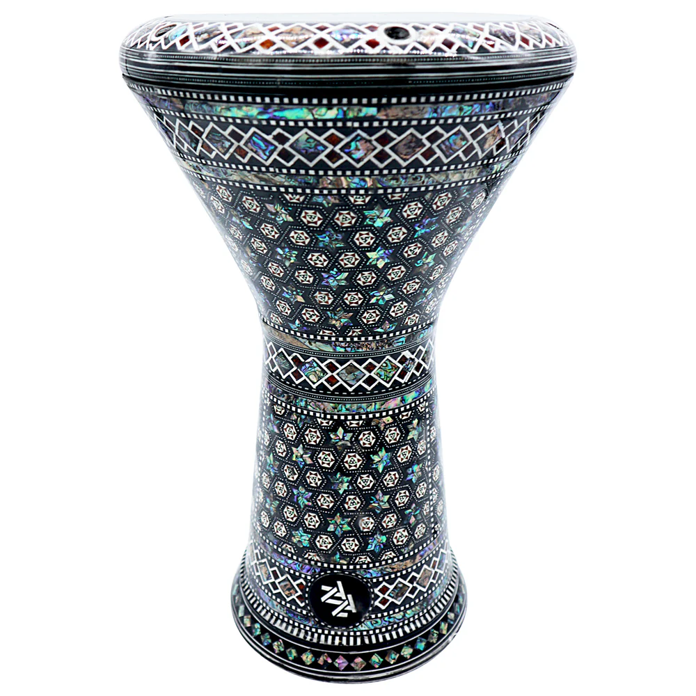 Light Black Egyptian Isabella New Generation Zaza Percussion Darbuka Doumbek Drum.