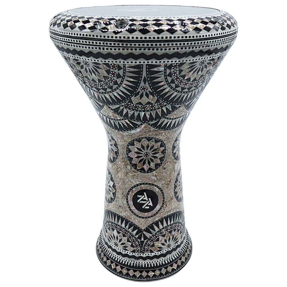 The Light Black Egyptian Brielle New Generation - Zaza Percussion Darbuka Doumbek Drum.