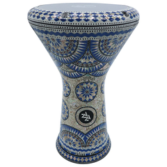 The Light Blue Egyptian Hannah New Generation - Zaza Percussion Darbuka Doumbek Drum.