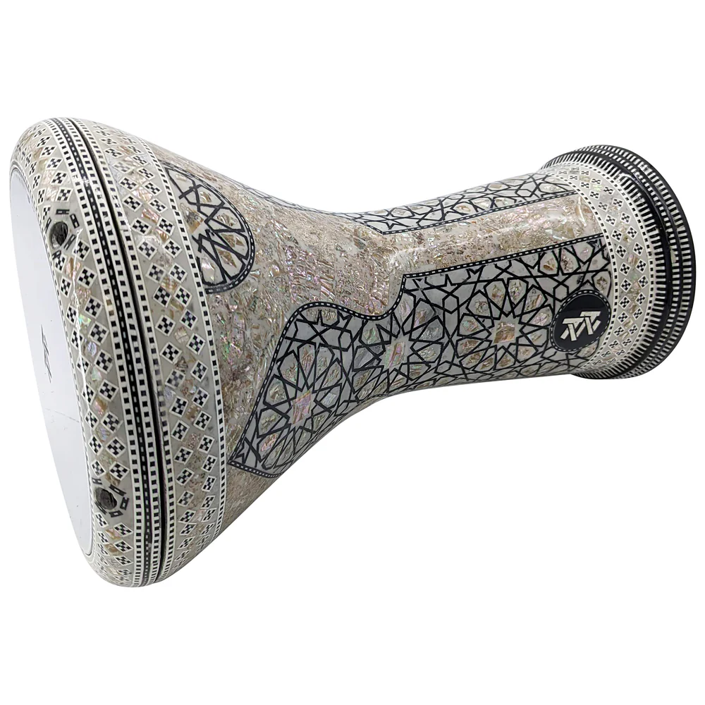 The Mid Brown Egyptian Clara New Generation Zaza Percussion Darbuka Doumbek Drum.