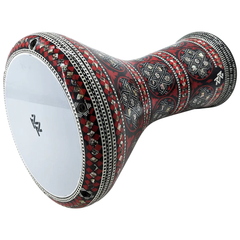 Heavy Red Egyptian Amelia New Generation Zaza Percussion Darbuka Doumbek Drum.