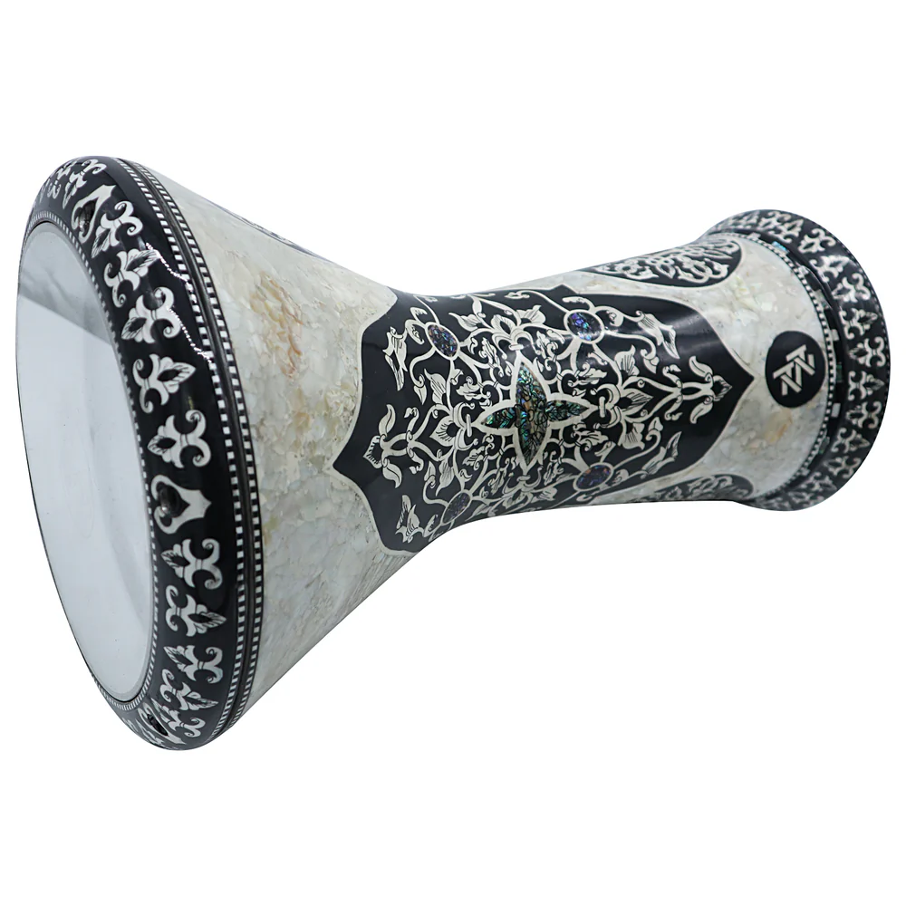 Heavy White Egyptian Georgia New Generation Zaza Percussion Darbuka Doumbek Drum.