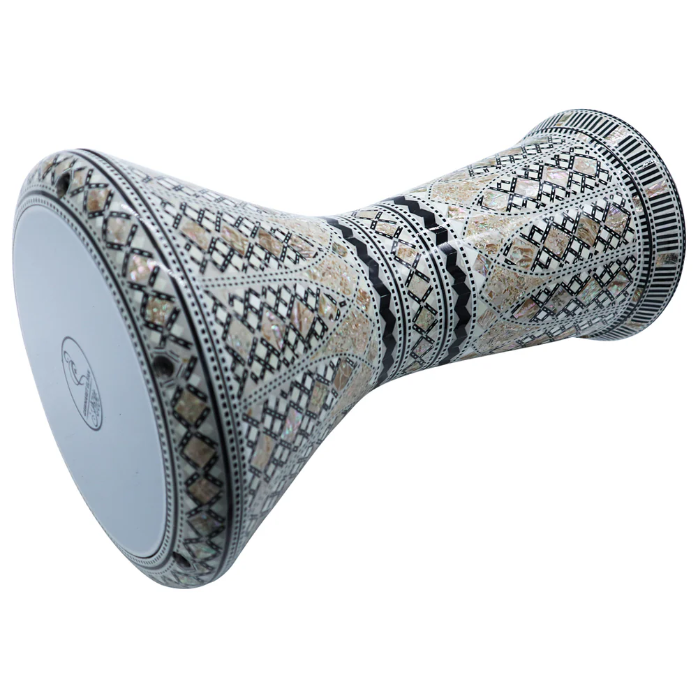 The Light Yellow Egyptian Ruby New Generation  Darbuka Doumbek Drum.