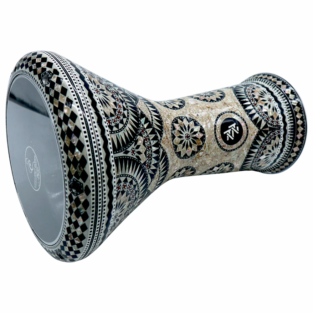 The Light Black Egyptian Brielle New Generation - Zaza Percussion Darbuka Doumbek Drum.