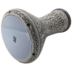 The Heavy Brown Egyptian Mia New Generation Zaza Percussion Darbuka Doumbek Drum.