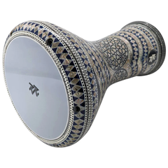 The Heavy Brown Egyptian Charlotte New Generation Zaza Percussion Darbuka Doumbek Drum.