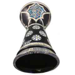 Heavy Black Egyptian Ava New Generation - Zaza Percussion Darbuka Doumbek Drum